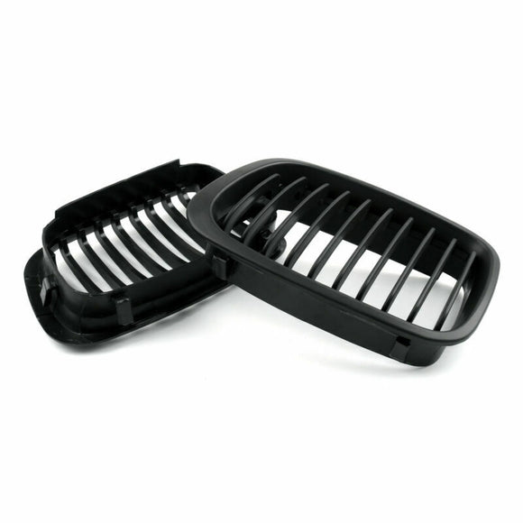 1998-2001 BMW E46 4 porte Serie 3 318i/320i/325i/330i/318d/320d Griglia con rene anteriore Griglia nera opaca