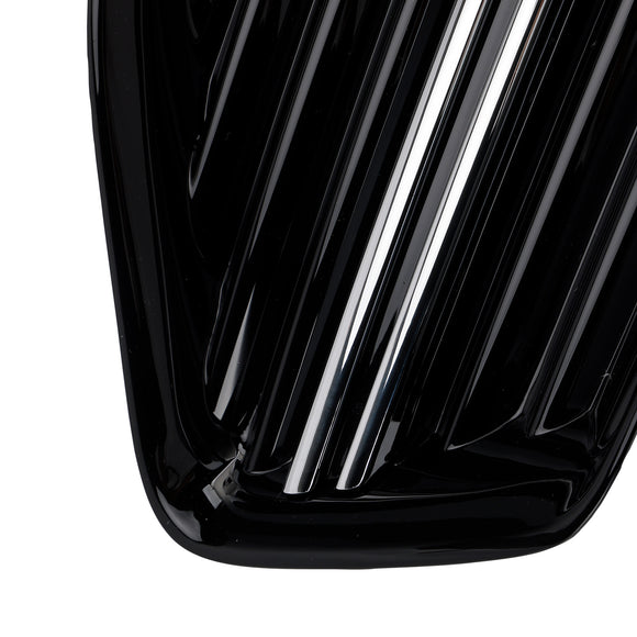 2PCS Front Bumper Fog Light Cover Grille Grill Fit Audi A6 C8 2018-2024 Standard