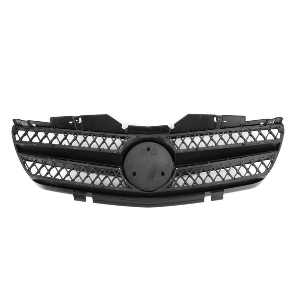 Mercedes Benz 2002-2006 R230 SL Class SL350/500/600/SL55/65 1 Fin Star Grill black Chrome Grille