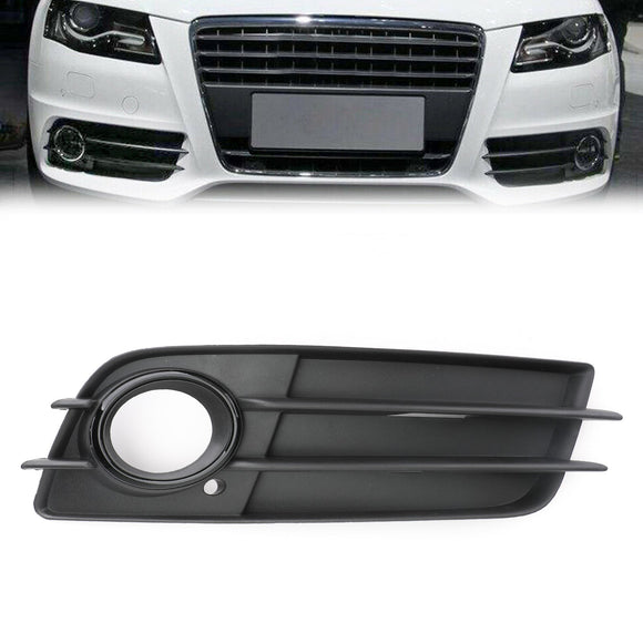 Audi 2008-2012 A4 S-Line S4 8K0807681C Paraurti destro Nero Fendinebbia Copertura griglia