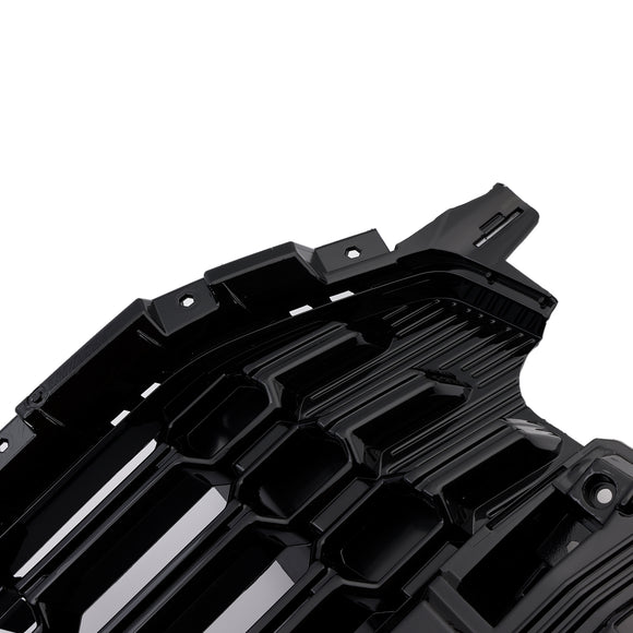 Front Grill For Chevrolet Tahoe / Suburban 2021-2024 Z71-Look Black Air Intake Radiator Bumper Grille