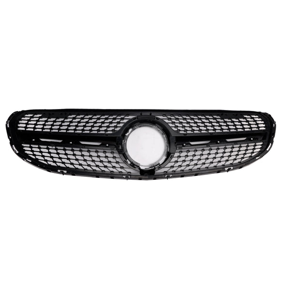 Diamond Front Bumper Grille Mercedes-Benz X253 GLC250 GLC300 2020-2022 Grill