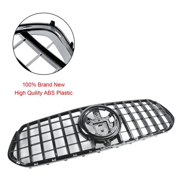 2019-2023 Mercedes Benz GLE-Class W167 AMG-Line Front Bumper Grill Black Replacement Grille