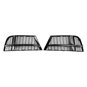 2017-2020 Audi A3 S-Line / S3 8V Honeycomb Lower Grill Front Bumper Fog Light Lower Black Cover Grille 8V3807681AE 8V3807682Q