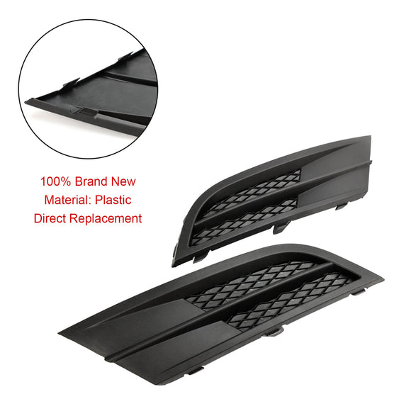VW Jetta 2015-2018 Pair Fog Lamp Cover Grille Grill 5C6853665H9B9 5C6853666G9B9 VW1038135 Generic