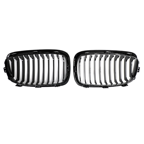 BMW 2012-2014 Serie 1 F20 F21 120i/118i/125i/114i/116d Pre-restyling Paraurti anteriore Rene Griglia Griglia nera
