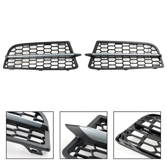 BMW 2011-2015 Serie 1 F20 F21 M 2 piezas parachoques delantero luz antiniebla cubierta bisel parrilla parrilla