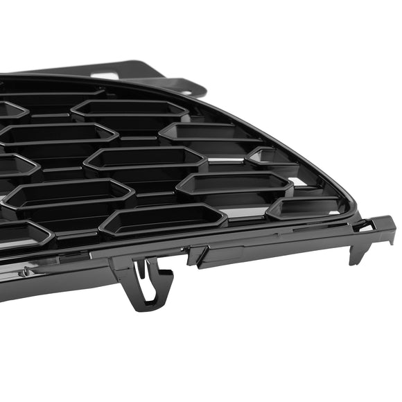 Mini Cooper S R55 R56 R57 R58 R59 2007-2015 JCW Style 3 pièces grille de remplacement de calandre avant noir brillant
