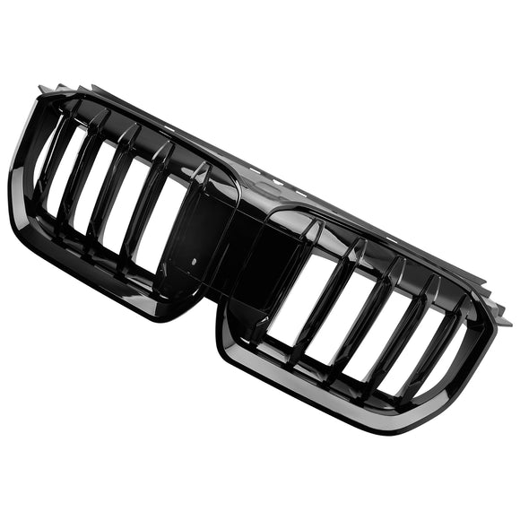 2023-2024 BMW X1 U11 U12 xDrive23i/sDrive18i/xDrive25e/xDrive30 Grille de pare-chocs avant Grille noire brillante