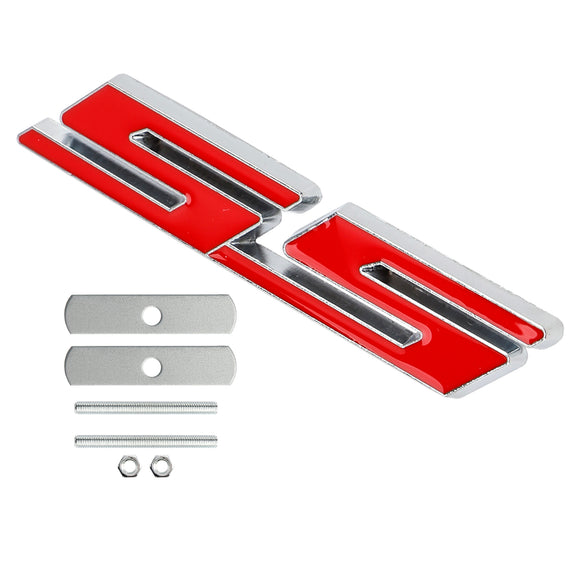 Front Grille SS Emblem for Chevrolet Chevy Camaro Impala Malibu Holden Decal Badge