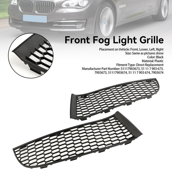 BMW 2009-2015 7 Series F01 F02 Front Bumper Lower Grille