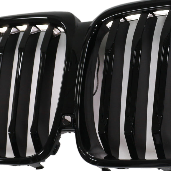 Parrilla frontal negra brillante para BMW X5 G05 2019-2022 M-Performance