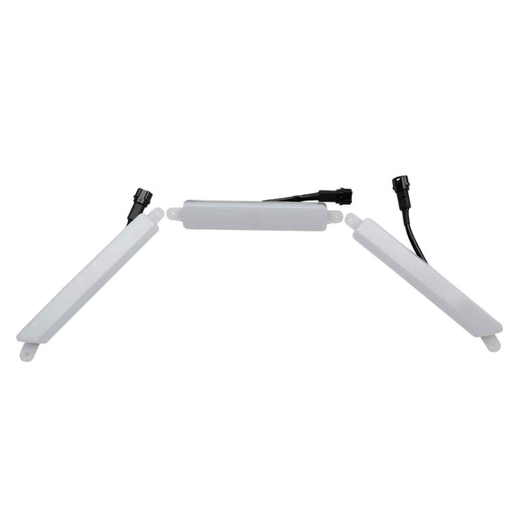 Luci LED bianche/gialle della griglia del paraurti anteriore 2016-2023 del guardia forestale T6/T7 limitato/XL/XLT/Wildtrak di Ford