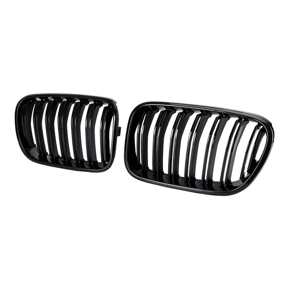 2010-2014 BMW X3 F25 xDrive28i/xDrive35i/xDrive20d/xDrive30d Griglia nera lucida Rene paraurti anteriore