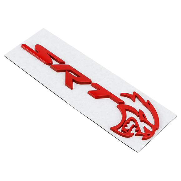 Emblema della decalcomania del portellone posteriore SRT Hellcat per il distintivo del coperchio del bagagliaio Dodge Durango Charger Challenger