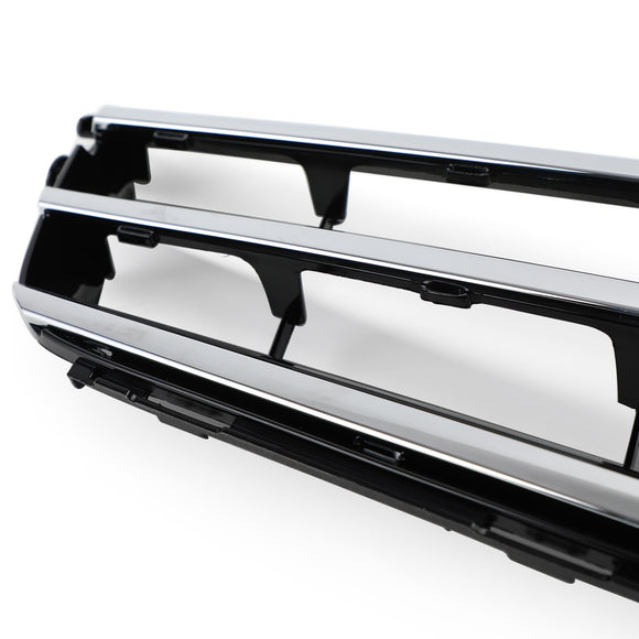 Mercedes Benz Clase C 2008-2014 W204 Parrilla delantera negra/cromada con estrella LED C250/C300/C350