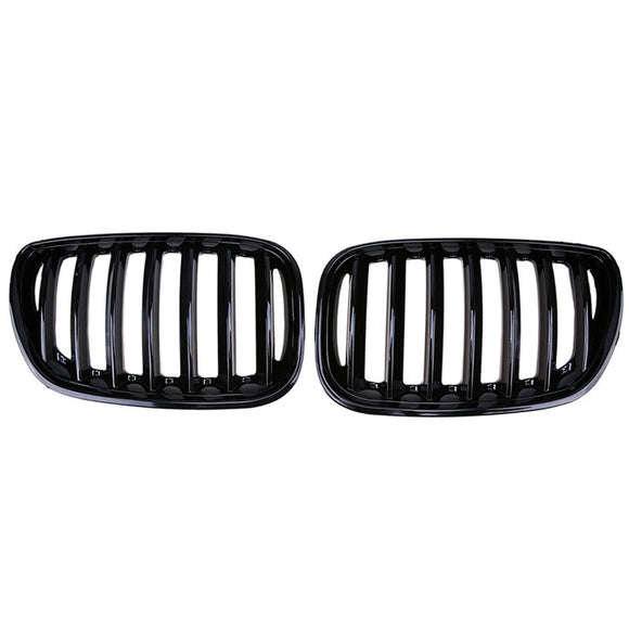 2004–2006 BMW X5 E53 3.0i/4.4i/3.0d/4.8is Front-Nierengrill, glänzend schwarz/M-Farbe, Ersatzgrill