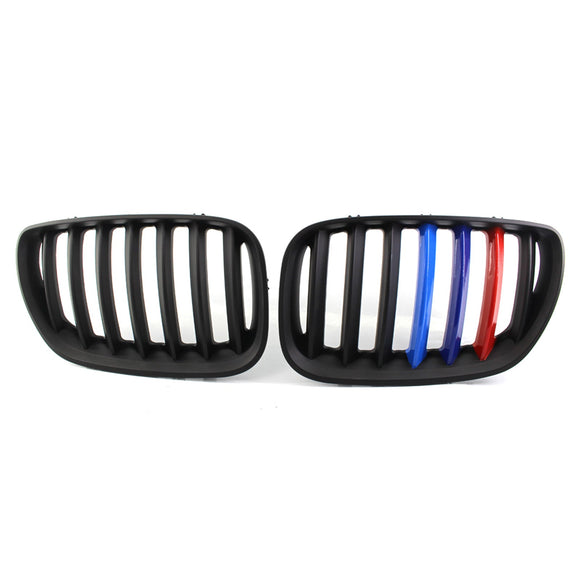2004–2006 BMW X5 E53 3.0i/4.4i/3.0d/4.8is Front-Nierengrill, glänzend schwarz/M-Farbe, Ersatzgrill