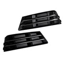 2 peças grade de luz de nevoeiro frontal inferior grade do para-choque para AUDI A4 B9 2016-2018-9