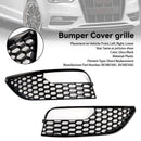 2012-2016 Audi A3 8V Sportback Fog Light Honeycomb Grill Front Bumper Lower Cover Black Grill 8V3807681 8V3807682-5
