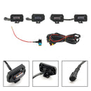 Toyota Tacoma TRD Off Road & TRD Sport 2020-2023 - Conjunto de 4 Luzes de LED para Grade (Genéricas)-5