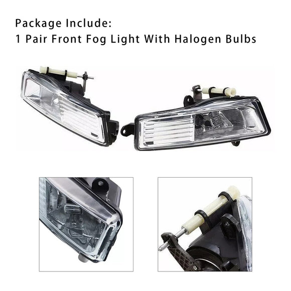2009-2011 Audi A6 C6 Paire de feux antibrouillard pour pare-chocs avant 4F0941699A 4F0941700A générique