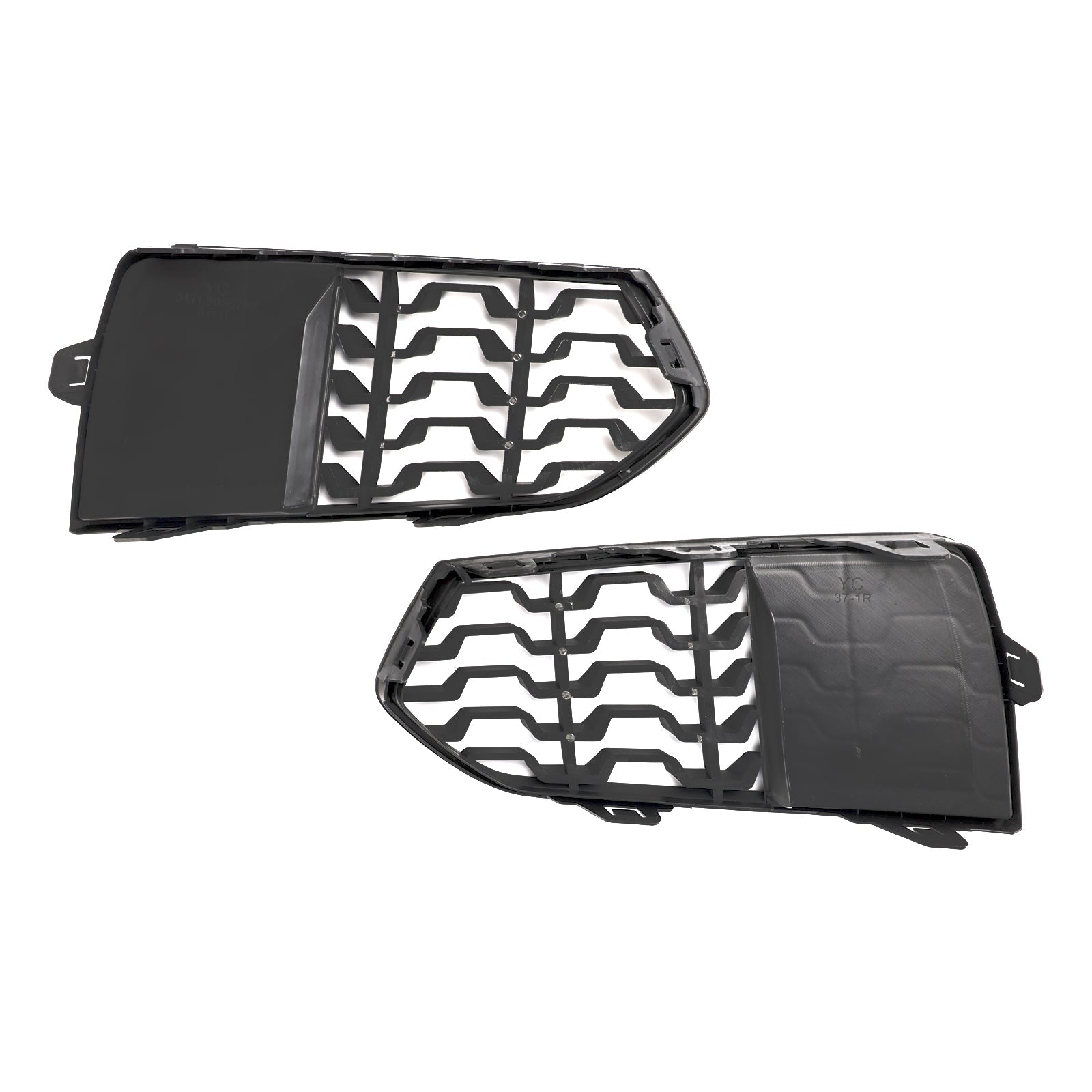 Parachoques delantero deportivo BMW Serie 2 F22 F23 M 2012-2017, luz antiniebla, rejilla negra