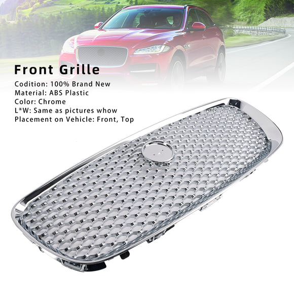 Chromen voorbumper grillrooster geschikt voor JAGUAR F-PACE X761 2016-2020