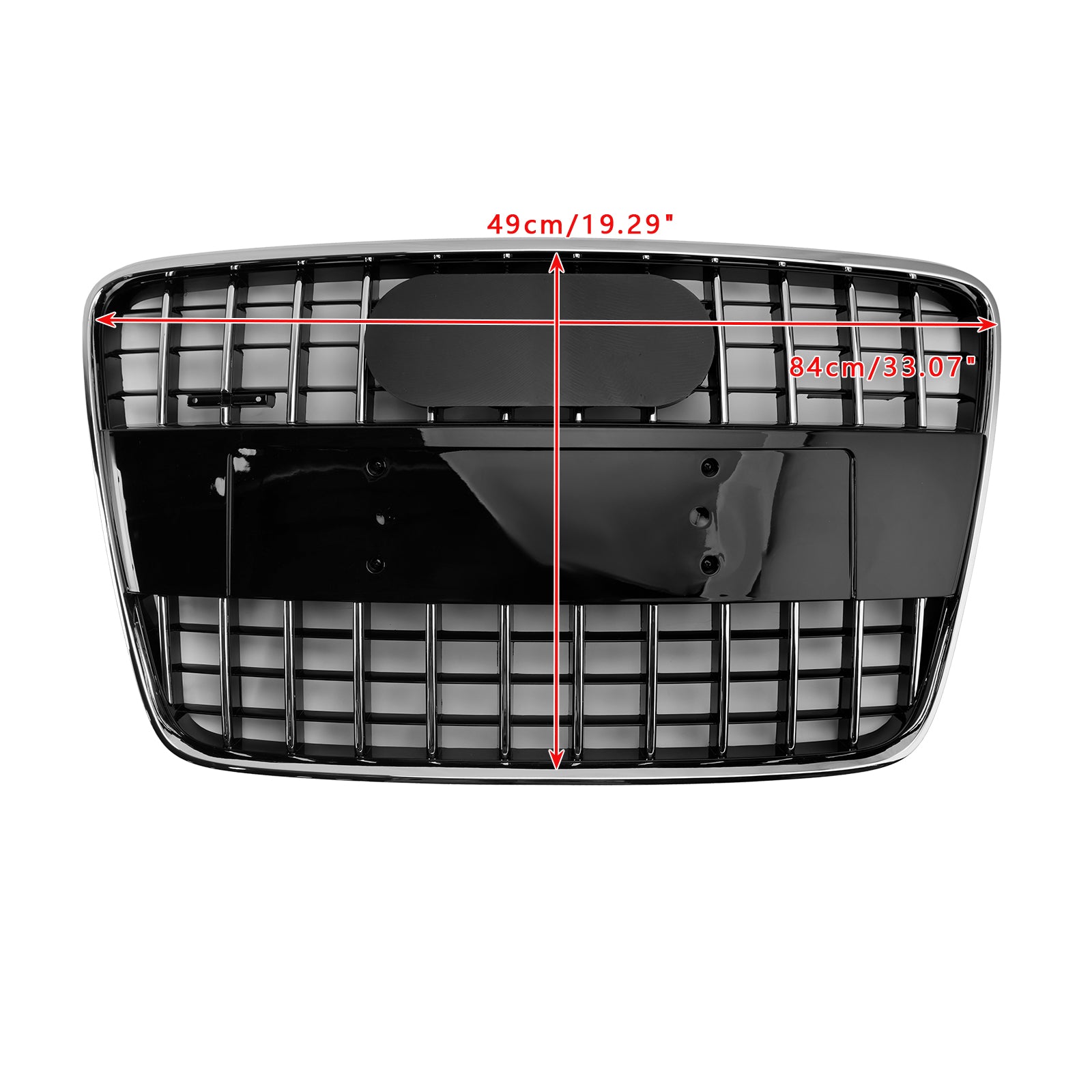 Parrilla de radiador de parachoques delantero de estilo deportivo compatible con Audi Q7 SQ7 2005-2015