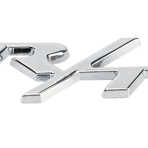 R/T-badge voorbumpergrille-embleem voor Dodge Charger Challenger rood/chroom/zwart/rood-zwarte badge