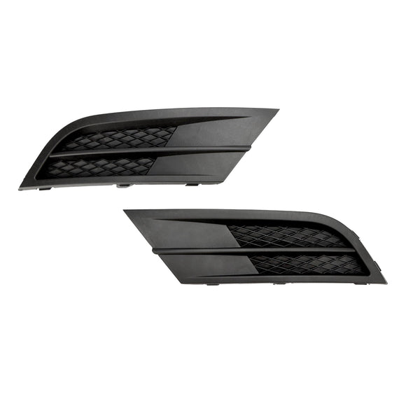 Par de cubiertas para faros antiniebla VW Jetta 2015-2018 5C6853665H9B9 5C6853666G9B9 VW1038135 Genérico