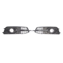 2X Auto-Frontstoßstangen-Nebelscheinwerfergitter für Audi A6 C7 S-Line 2012-2014-11