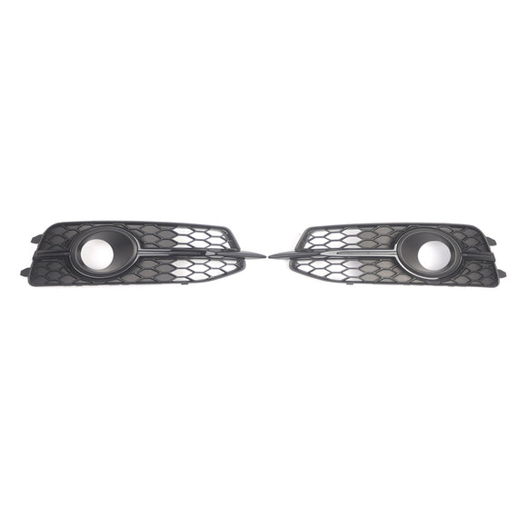 2X Auto-Frontstoßstangen-Nebelscheinwerfergitter für Audi A6 C7 S-Line 2012-2014