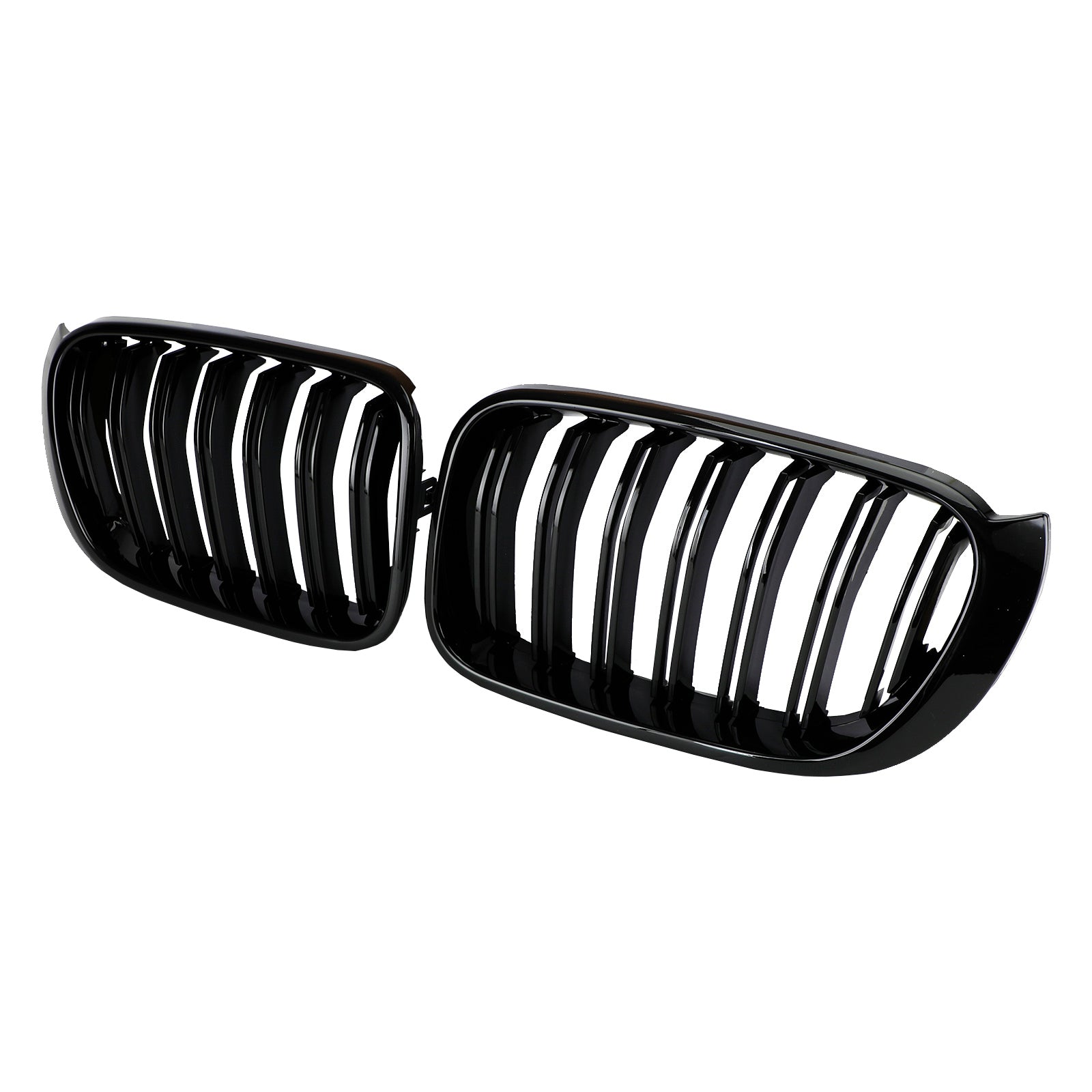 Grille de calandre avant noire brillante pour BMW X3 F25 xDrive28i/xDrive35i/sDrive18d/xDrive20d/xDrive30d 2014-2017