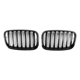 BMW 2007-2013 X5 E70 51137157687 51137305589 Front Bumper Kidney Grille Grill Gloss Black