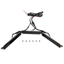 Grade do para-choque dianteiro com luz led amarela para Ford Ranger 2015-2023 T7 T8-1