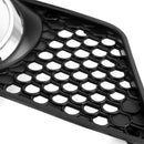 Mercedes-Benz Classe C 2008-2010 W204 A2048850353 Conjunto de Grelhas para Faróis de Neblina (Par) - Para-choque Dianteiro-6