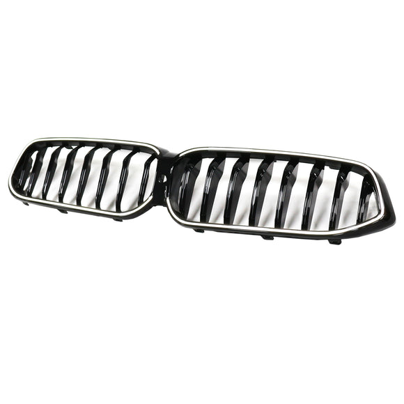 Grade frontal preta brilhante em forma de rim para BMW Série 6 G32 2020-2025