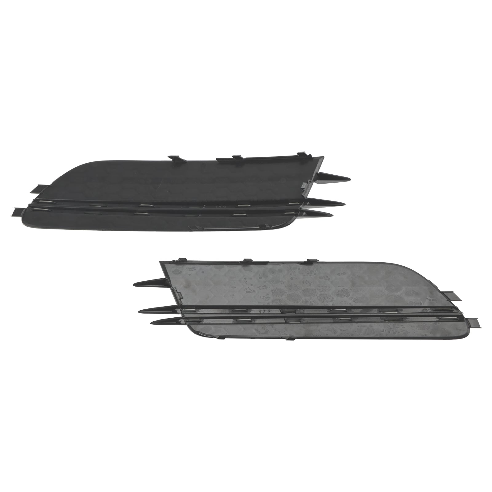 Audi 2012-2015 A6 4G C7 Sedan/Avant Version Standard 2PCS Couvercle de phare antibrouillard avant Lunette de calandre