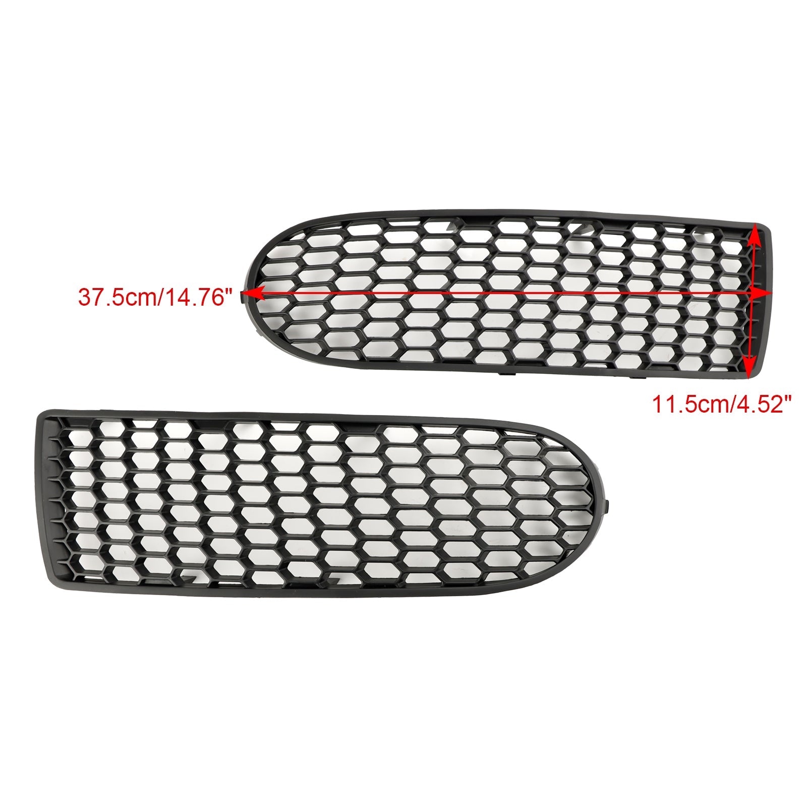 Volkswagen 2006-2010 Beetle &amp; Beetle Convertible 1C0-807-683-H-01C 1C0807683A Grille de phare antibrouillard pour pare-chocs avant