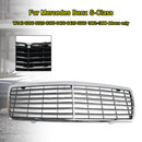 Mercedes Benz Classe S 1992-1998 W140 Grille de pare-chocs avant chromée pour S300 S320 S350 S400 S420 S500 4 portes-5