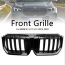 2023-2024 BMW X1 U11 U12 xDrive23i/sDrive18i/xDrive25e/xDrive30 Front Bumper Kidney Grill Gloss Black Grille-3