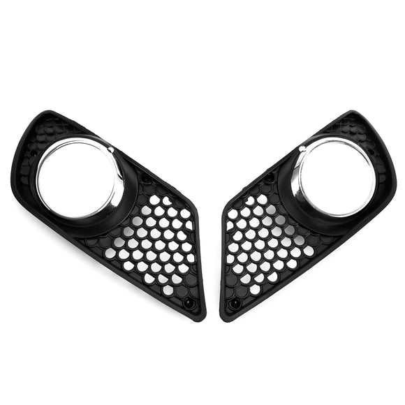 Mercedes-Benz Classe C 2008-2010 W204 A2048850353 Conjunto de Grelhas para Faróis de Neblina (Par) - Para-choque Dianteiro