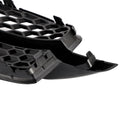 Audi A1 S-Line 8X 2011-2014 2 PCS Amortecedor Dianteiro Luz de Nevoeiro Grade Preta Cobertura de Favo de Mel Grill 8X0807682B 8X0807681B-6