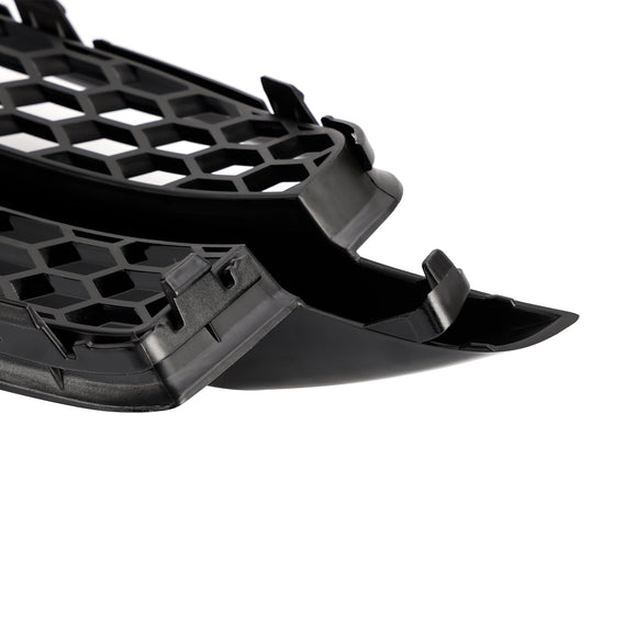 Audi A1 S-Line 8X 2011-2014 2 PCS Amortecedor Dianteiro Luz de Nevoeiro Grade Preta Cobertura de Favo de Mel Grill 8X0807682B 8X0807681B