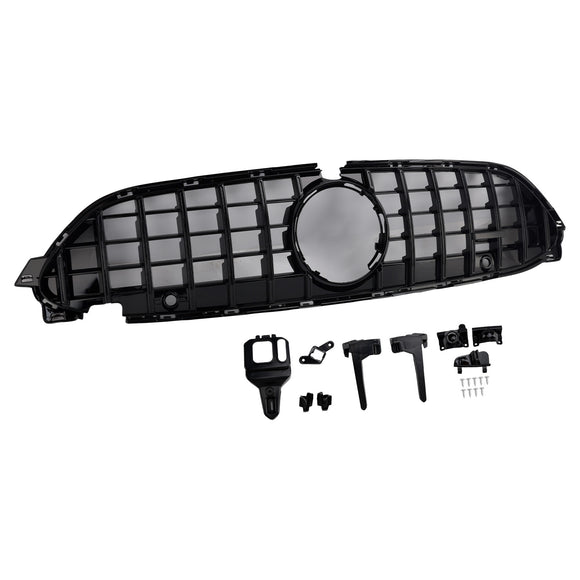 Frontstoßstangengrill passend für Mercedes-Benz CLE-Klasse W236 C236 2024-2026 Schwarz