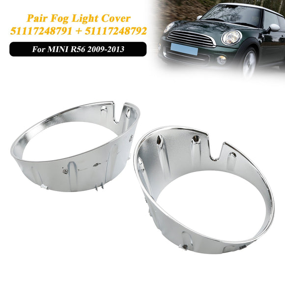 03/2009-06/2014 MINI Clubman R55 LCI Paraurti anteriore Fendinebbia Coperchio della lampada Lunetta 51117248791 51117248792