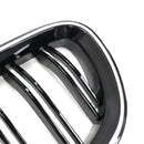 Grade de pára-choques renal Fit BMW Série 5 F10 F11 2010-2016 Gloss Black-8