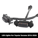 Toyota 2016-2020 Tacoma PT228-35170 Smoke 4PCS/Set LED Lights Fit Front Bumper Grille-9