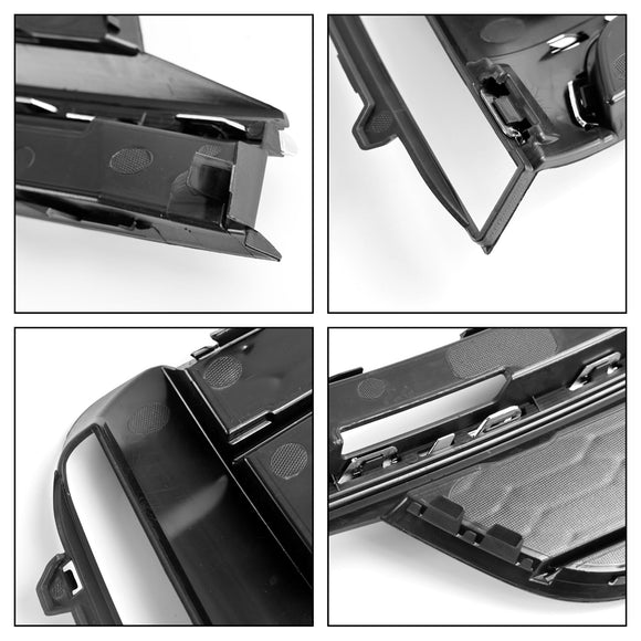 2017-2019 Audi A5 S-Line S5 Cabriolet/Coupé/Sportback 2 pièces pare-chocs avant antibrouillard calandre garniture de couverture